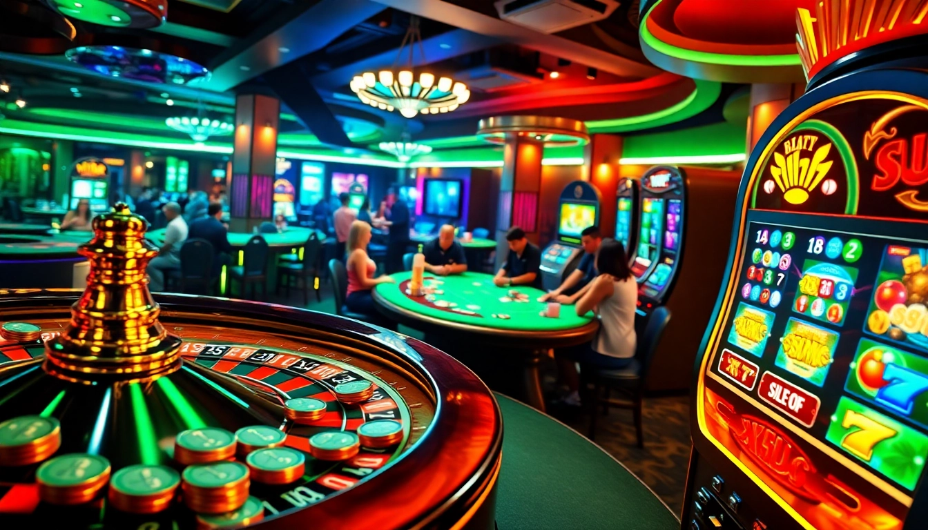 Experience the thrill of winning at https://x333.shop/ with a lively casino scene featuring roulette, blackjack, and slot machines.